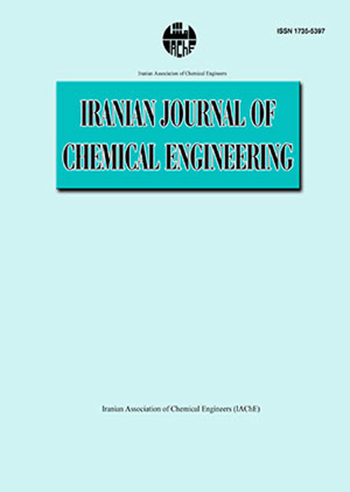 Chemical Engineering - Volume:18 Issue: 1, Winter 2021