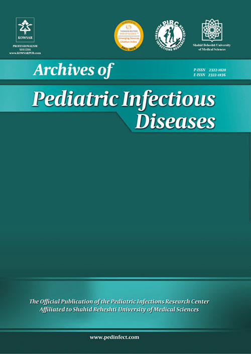 Archives of Pediatric Infectious Diseases - Volume:10 Issue: 1, Jan 2022