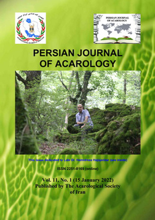 Persian Journal of Acarology - Volume:11 Issue: 1, Winter 2022