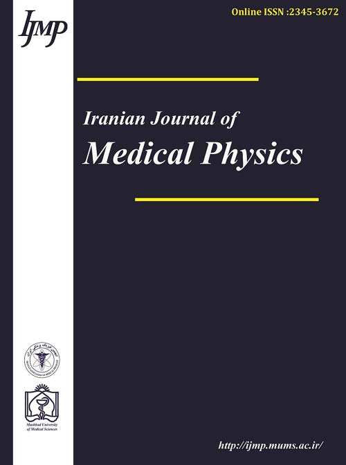 Medical Physics - Volume:19 Issue: 1, Jan-Feb 2022