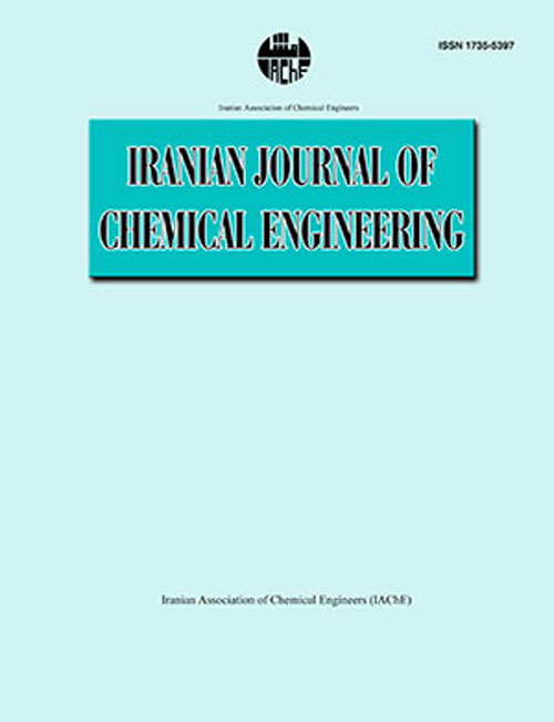 Chemical Engineering - Volume:18 Issue: 2, Spring 2021
