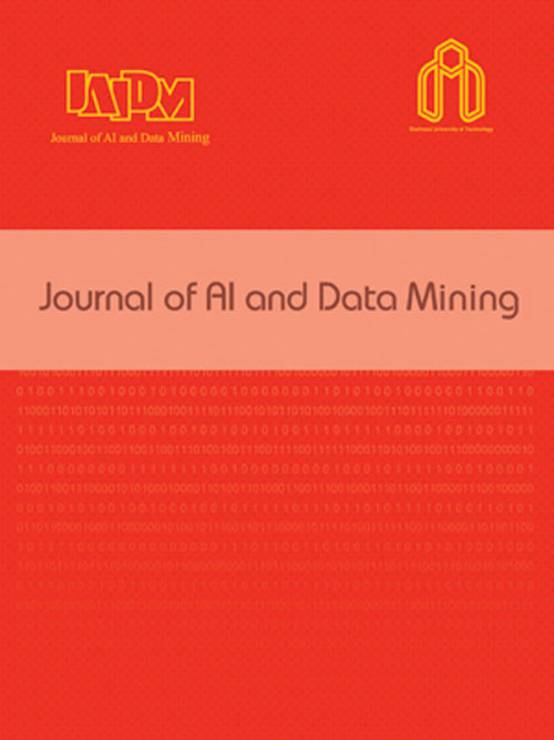 Artificial Intelligence and Data Mining - Volume:9 Issue: 4, Autumn 2021