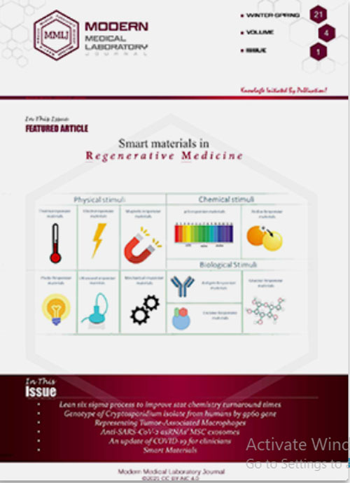 Modern Medical Laboratory Journal - Volume:4 Issue: 2, Summer-Fall 2021