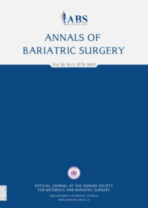 Annals of Bariatric Surgery - Volume:10 Issue: 2, Summer and Autumn 2021