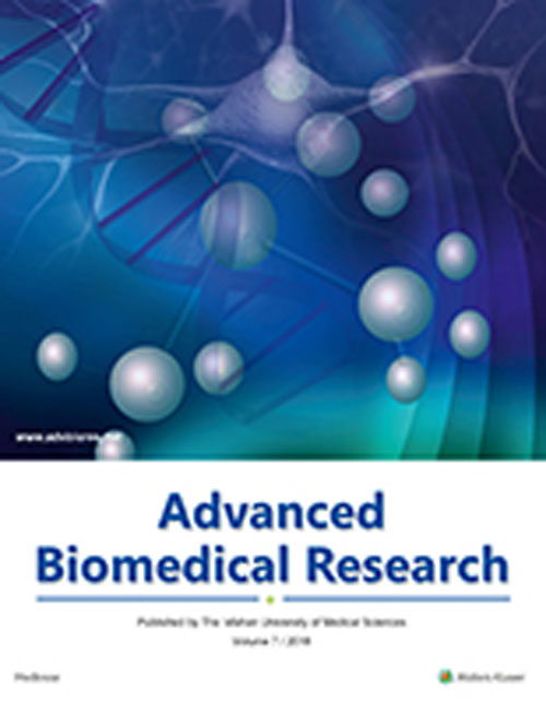 Advanced Biomedical Research - Volume:12 Issue: 1, Jan 2022