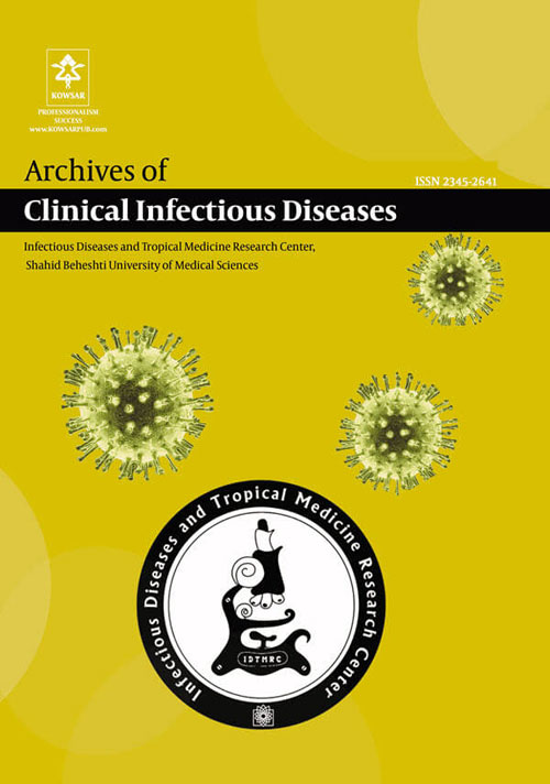 Archives of Clinical Infectious Diseases - Volume:16 Issue: 6, Dec 2021