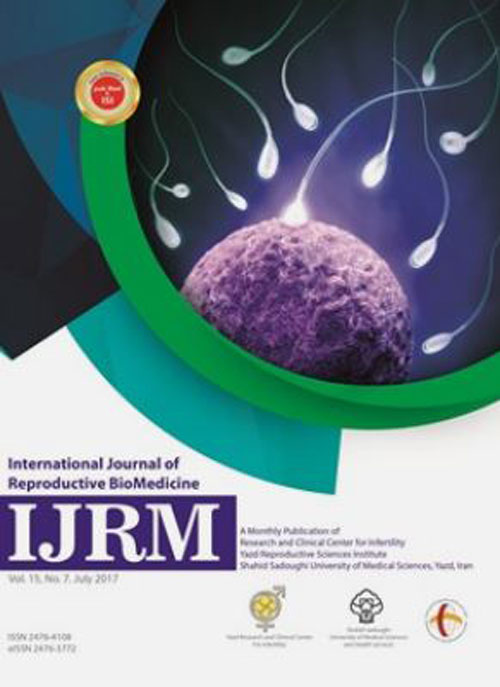 Reproductive BioMedicine - Volume:20 Issue: 5, May 2022