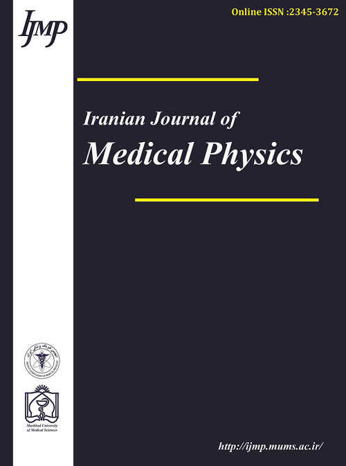 Medical Physics - Volume:19 Issue: 3, May-Jun 2022