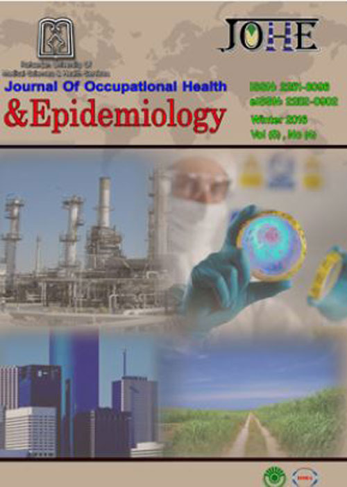 Occupational Health and Epidemiology - Volume:11 Issue: 1, Winter 2022