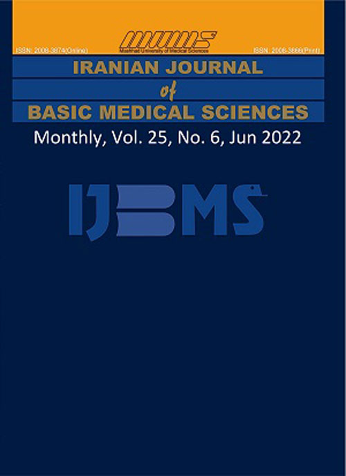 Basic Medical Sciences - Volume:25 Issue: 6, Jun 2022