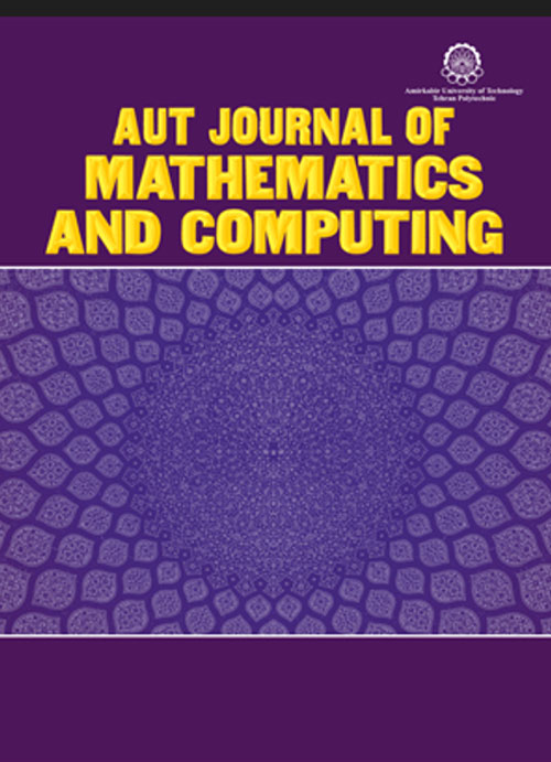 Mathematics and Computing - Volume:3 Issue: 1, Feb 2022