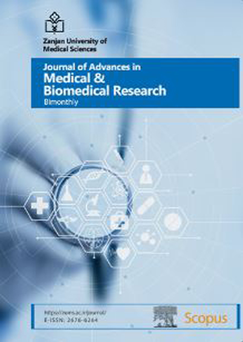Advances in Medical and Biomedical Research - Volume:30 Issue: 141, Jul-Aug 2022