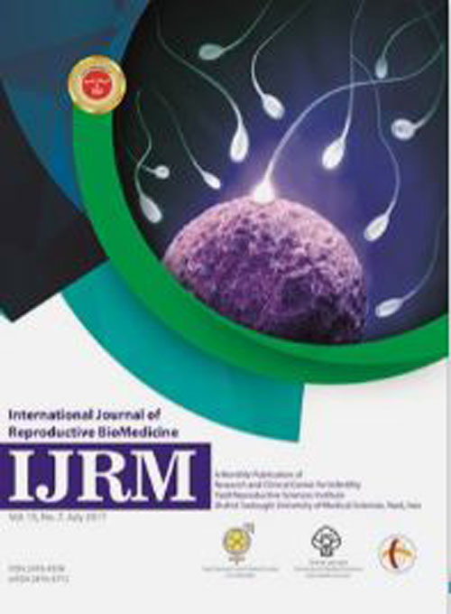 Reproductive BioMedicine - Volume:20 Issue: 6, Jun 2022
