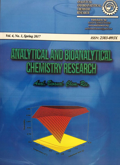 Analytical and Bioanalytical Chemistry Research - Volume:9 Issue: 4, Autumn 2022