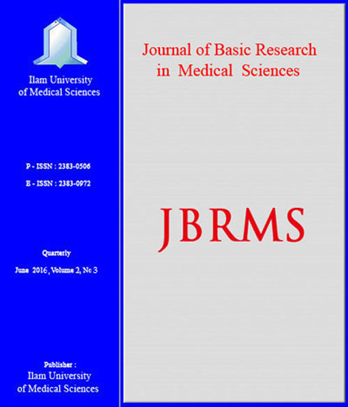 Basic Research in Medical Sciences - Volume:9 Issue: 2, Spring 2022