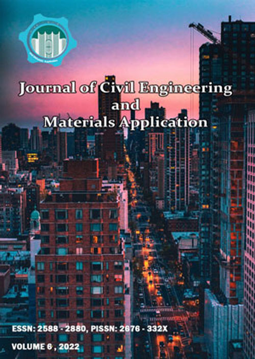 Civil Engineering and Materials Application - Volume:6 Issue: 2, Spring 2022