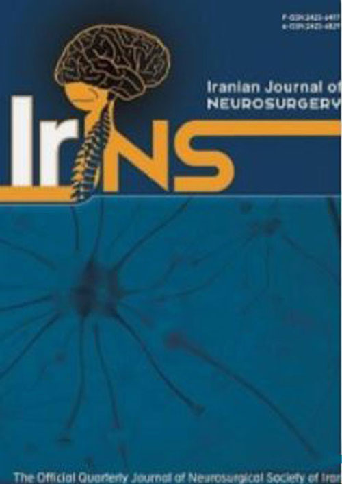 Neurosurgery - Volume:8 Issue: 1, Winter 2022
