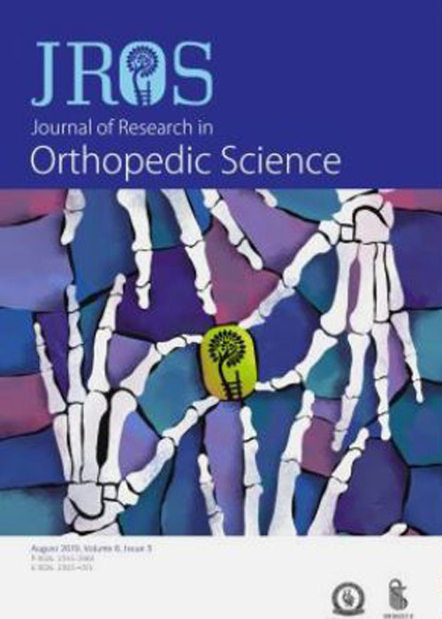 Research in Orthopedic Science - Volume:8 Issue: 4, Nov 2021