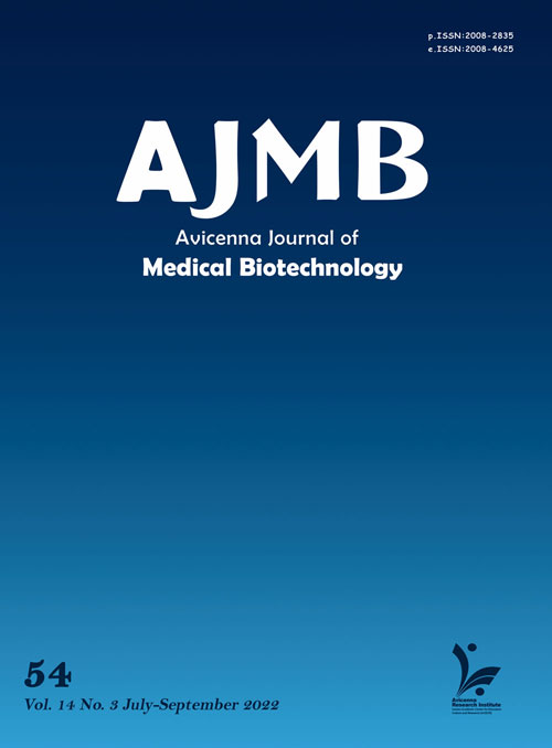 Avicenna Journal of Medical Biotechnology - Volume:14 Issue: 3, Jul-Sep 2022