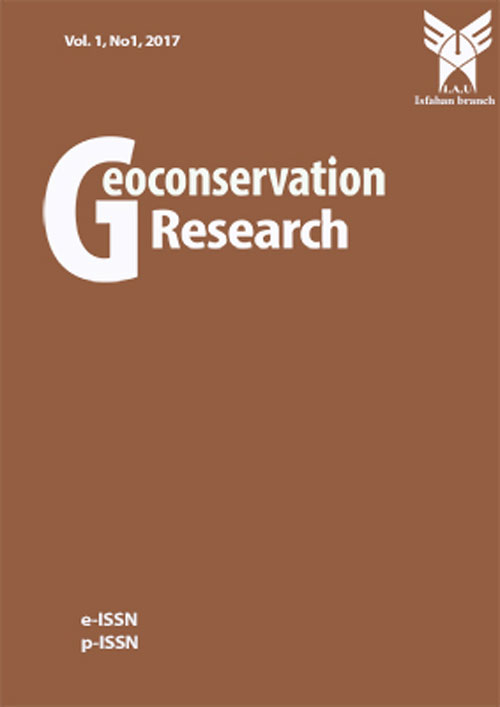 Geoconservation Research - Volume:5 Issue: 1, Winter-Spring 2022