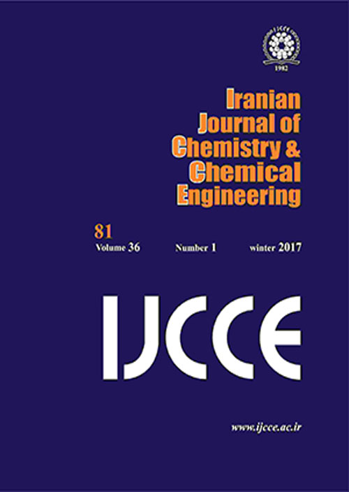 Iranian Journal of Chemistry and Chemical Engineering - Volume:41 Issue: 2, Feb 2022