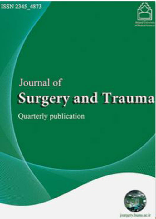 Surgery and Trauma - Volume:10 Issue: 3, Autumn 2022
