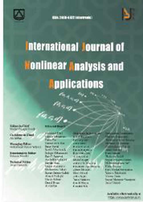 Nonlinear Analysis And Applications - Volume:13 Issue: 1, Winter-Spring 2022