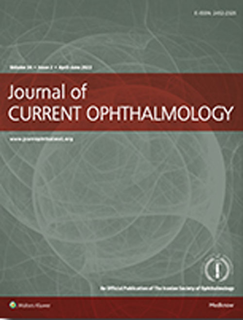 Current Ophthalmology - Volume:34 Issue: 2, Apr-Jun 2022