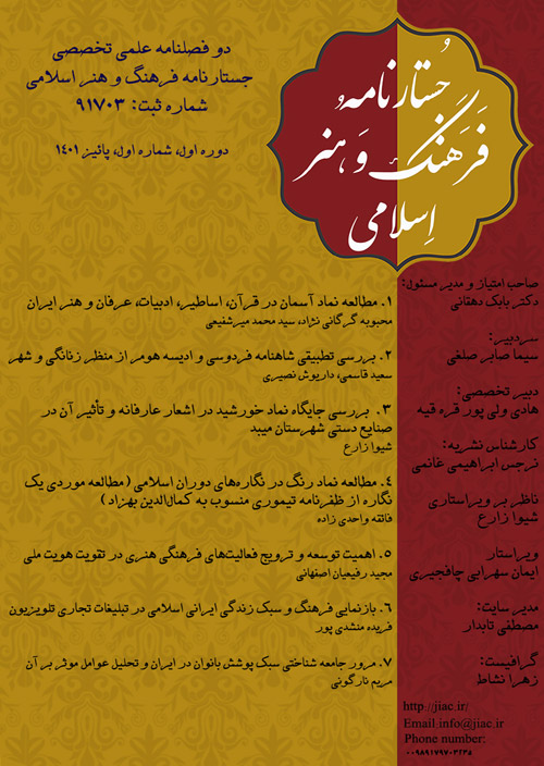 جستارنامه فرهنگ و هنر اسلامی - پیاپی 1 (پاییز 1401)