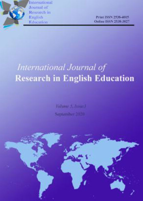 Research in English Education - Volume:7 Issue: 3, Sep 2022