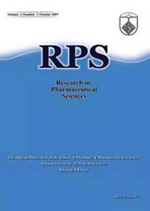 Research in Pharmaceutical Sciences - Volume:17 Issue: 6, Dec 2022
