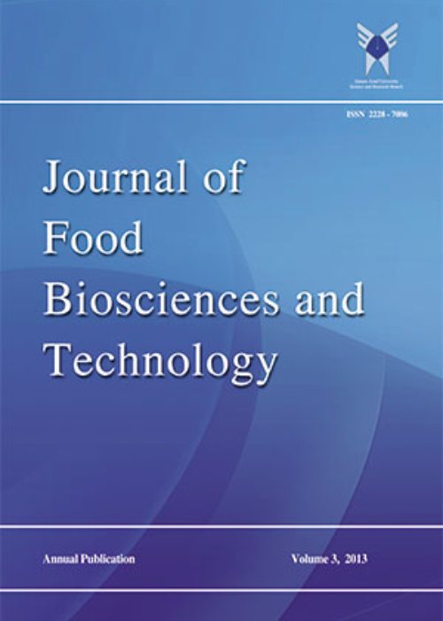 Food Biosciences and Technology - Volume:13 Issue: 1, Winter 2023