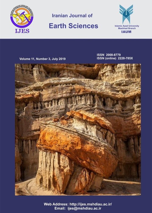 Earth Sciences - Volume:14 Issue: 3, Jul 2022