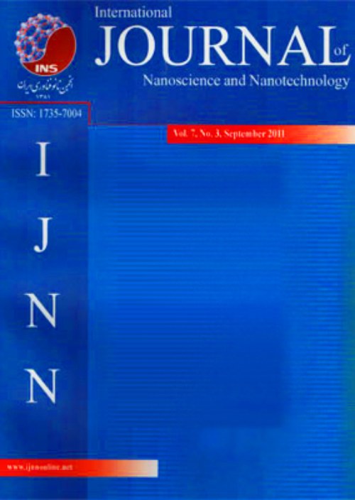 Nanoscience and Nanotechnology - Volume:18 Issue: 4, Autumn 2022