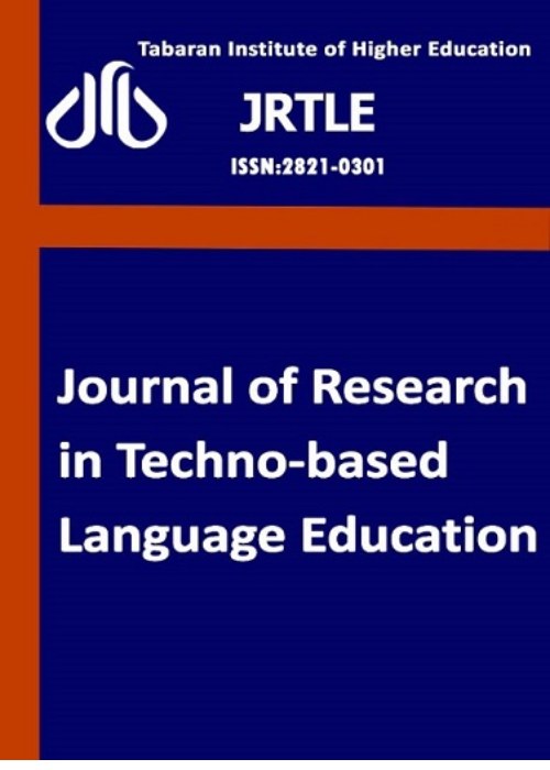 Research in Techno-Based Language Education - Volume:2 Issue: 3, Sep 2022