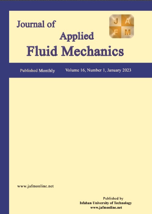 Applied Fluid Mechanics - Volume:16 Issue: 2, Feb 2023