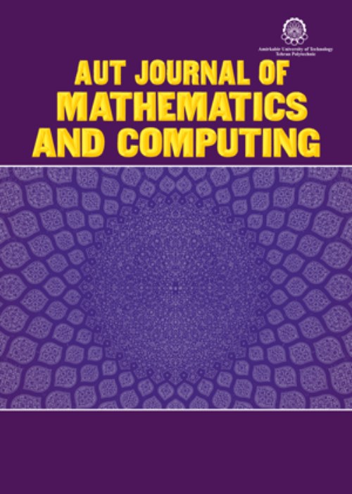 Mathematics and Computing - Volume:4 Issue: 1, Feb 2023