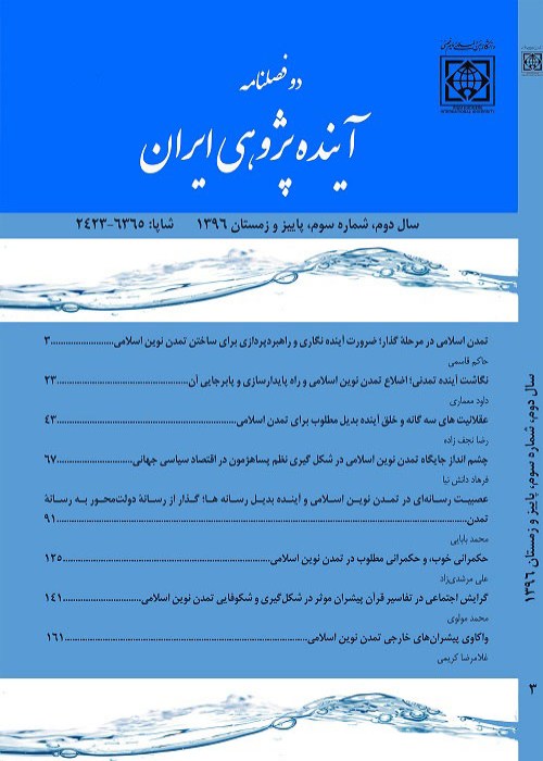 آینده پژوهی ایران - سال هفتم شماره 2 (پاییز و زمستان 1401)