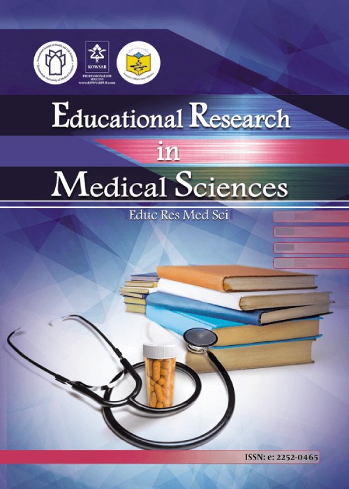 Educational Research in Medical Sciences - Volume:11 Issue: 2, Dec 2022