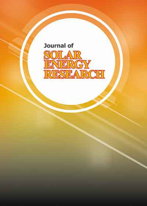 Solar Energy Research - Volume:8 Issue: 2, Spring 2023