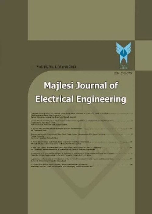 Majlesi Journal of Electrical Engineering - Volume:17 Issue: 1, Mar 2023
