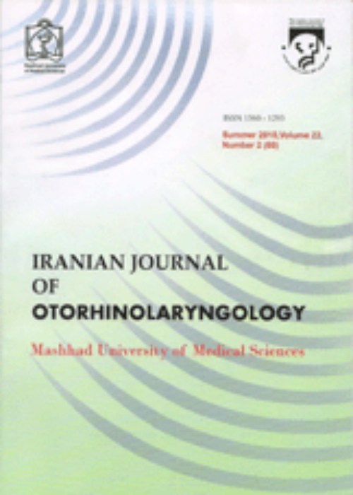 Otorhinolaryngology - Volume:35 Issue: 3, May-Jun 2023