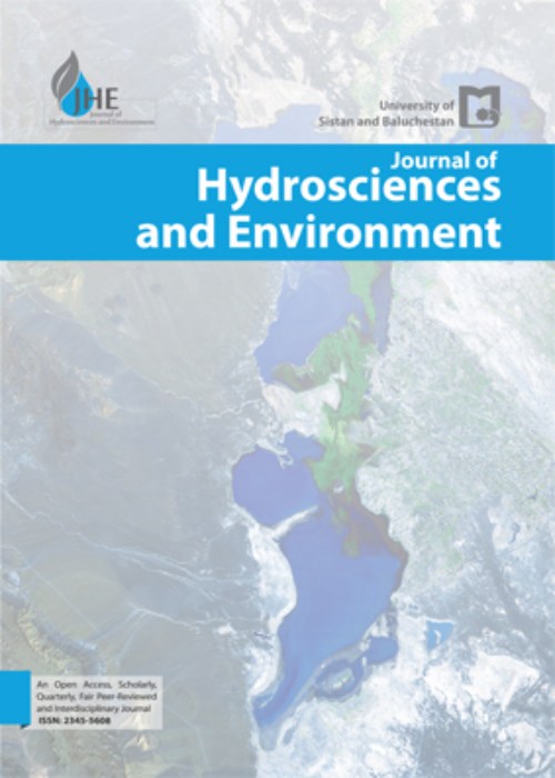 Hydrosciences and Environment - Volume:6 Issue: 11, Jun 2022
