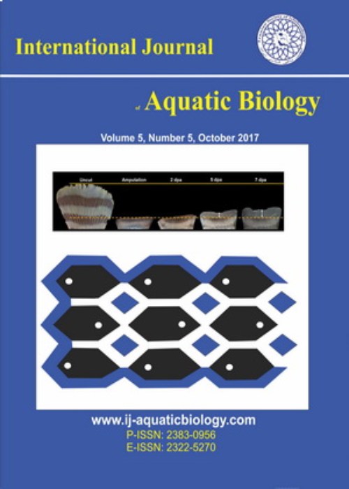 International Journal of Aquatic Biology - Volume:11 Issue: 2, Apr 2023