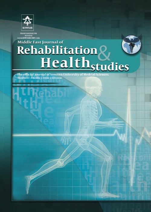 Middle East Journal of Rehabilitation and Health Studies - Volume:10 Issue: 3, Jul 2023