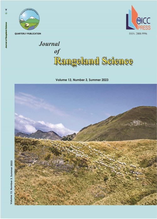 Rangeland Science - Volume:13 Issue: 3, Summer 2023