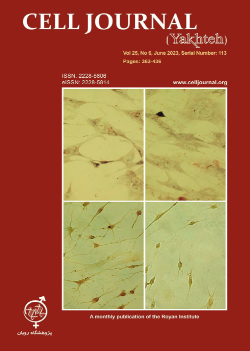 Cell Journal - Volume:25 Issue: 6, Jun 2023