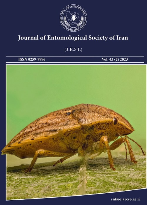 نامه انجمن حشره شناسی ایران - سال چهل و سوم شماره 2 (پیاپی 94، تابستان 1402)