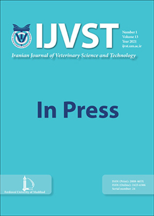 Veterinary Science and Technology - Volume:15 Issue: 2, Spring 2023