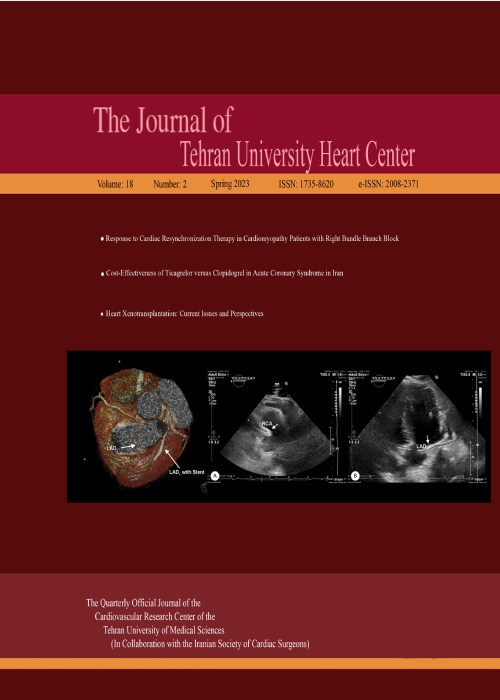 Tehran University Heart Center - Volume:18 Issue: 2, Apr 2023